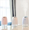 New Rose humidifier USB car humidifier and purification mini home office desk air humidifier details Picture